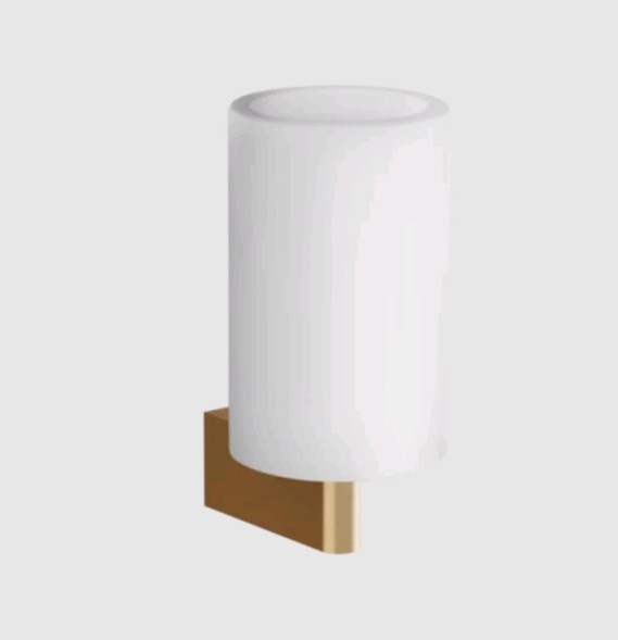 Gessi Стакан, Origini, шгв 75*105*160, цвет белый#медь брашированная  66407#708