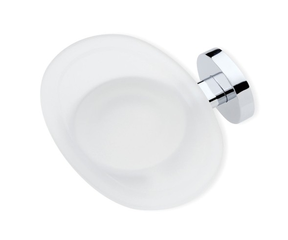 Stil Haus Diana, настенная стеклянная мыльница, цвет хром