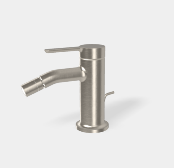 Смеситель для биде, Fima Carlo Frattini, Snap, цвет-никель брашированный F3112SN