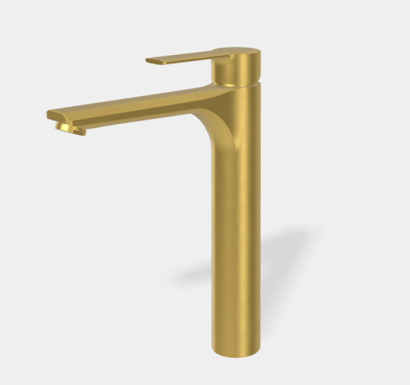 Смеситель для раковины, Fima Carlo Frattini, Mast, цвет-брашированное золото F3131/HOS.1