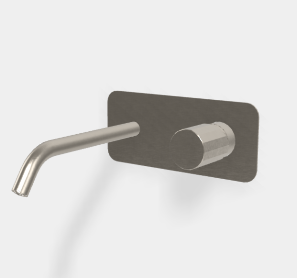 Смеситель для раковины, Fima Carlo Frattini, Spillo Tech, V COLLECTION, цвет-никель брашированный F3051TWLX5VSN