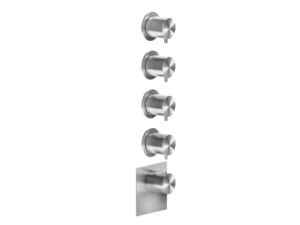 Gessi Смеситель для душа, 316 WELLNESS, цвет брашированная теплая бронза 54508#726