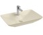 Раковина ISVEA SistemaY Clear накладная ШГВ 644*395*125 отверстия для смесителя 1 цвет слоновая кость матовый 10SY50065-2K