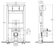 Инсталляция, ISVEA, Axis, для подвесного унитаза, шгв 550*100*1060, для стен из гипсокартона 52AL0102I