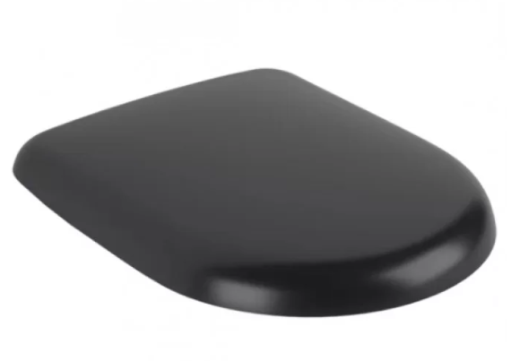 Villeroy&amp;Boch Сиденье для унитаза, Antao, шг 370*445, CeramicPlus, цвет-Pure Black 8M67S1R7