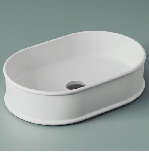 Раковина Artceram Atelier накладная  цвет белый матовый ATL002 05 00