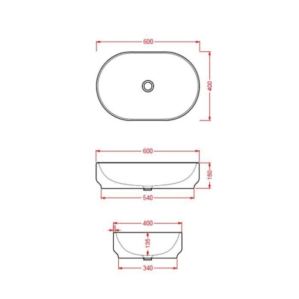 Раковина Artceram Atelier накладная  цвет белый матовый ATL002 05 00