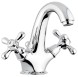Emmevi Deco Classic, двухвентильный смеситель для раковины (излив 14,5 см), с донным клапаном, цвет хром 12013/CR