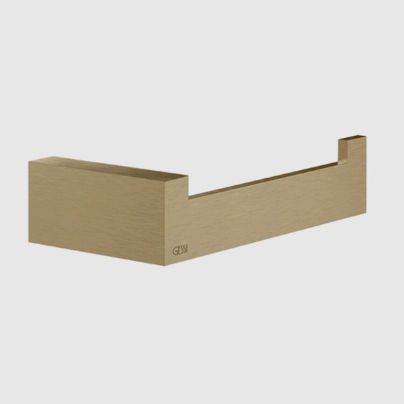 Gessi Бумагодержатель, Rettangolo, шгв 155*100*97, цвет черный металл  20849#706