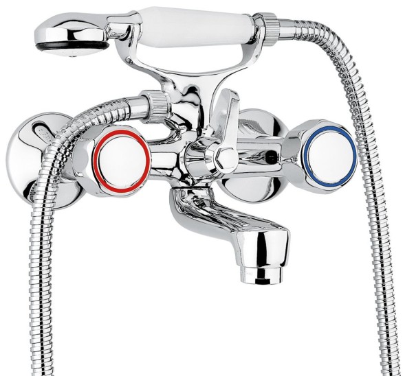 Смеситель Sole с ручным душем для ванной, цвет хром 15011CR
