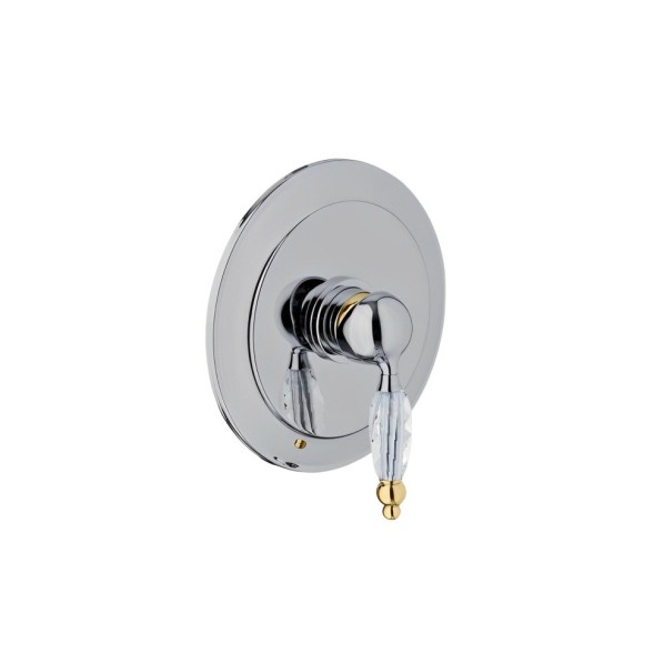 Смеситель для душа встраиваемый Webert Alexandra AL880101017. хром/золото