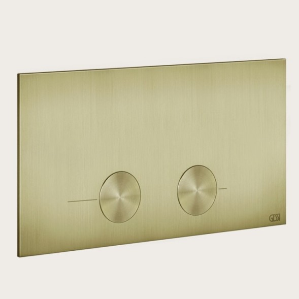 Gessi Клавиша смыва, для унитаза, шгв 245*5*155, цвет Никель PVD  54611#720