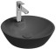 Раковина ISVEA SistemaY Soft накладная ШГВ 450*450*120 отверстия для смесителя 1 цвет антрацит матовый 10SY65045-2C