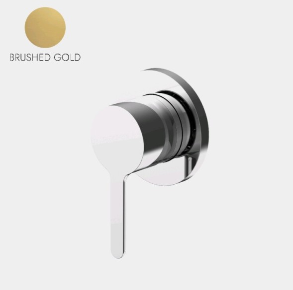 Смеситель для душа, Fima Carlo Frattini, Snap, цвет-золото брашированное F3113N1OS