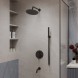 Vincea Душевой комплект Вилла (Villa) VSFW-1VL3MB встраиваемый, 3 режима,черный
