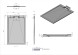 Vincea Поддон для душа из искусственного камня VST-4SRL9014W, 1400*900*25, белый матовый