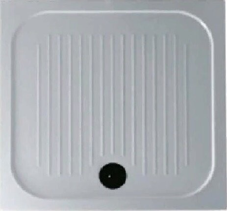 Поддон GALASSIA FLAT 1027 антискользящая поверхность 90x90