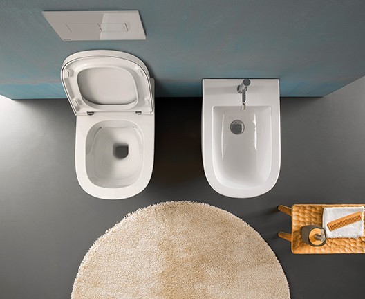 Унитаз GLOBO STOCKHOLM подвесной безободковый цвет белый LAS04BI