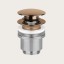 Gessi Донный клапан, Technical Accessories, для раковин, 1 1#4", цвет золото   01422#246