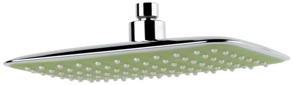 Emmevi, прямоугольная головка верхнего душа. 257*188 мм. ABS, цвет хром C06675/CR