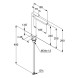 Смеситель KLUDI RENON 422985375 для раковины на одно отверстие высокий