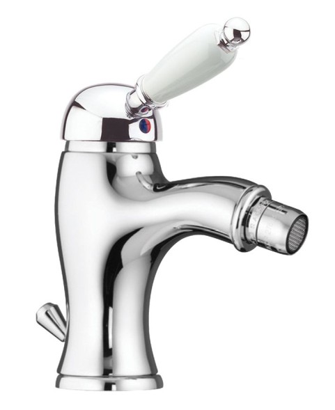 Fiore Imperiale, однорычажный смеситель для биде h18.2 см, c донным клапаном, цвет бронза