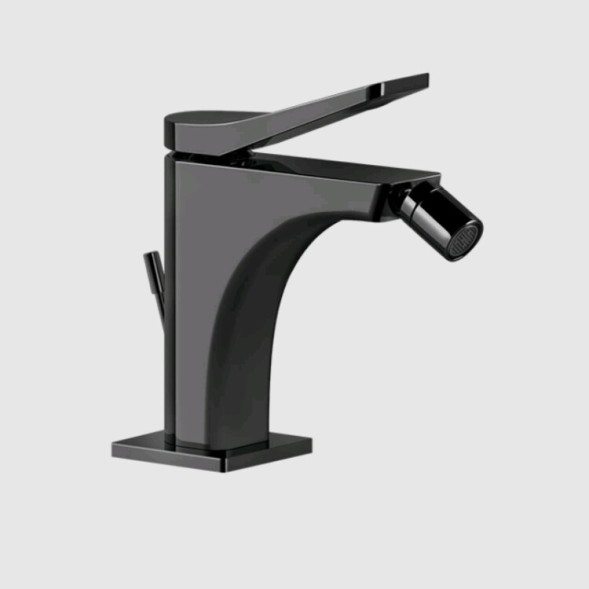 Gessi Смеситель для биде, Rilievo, цвет черный металл  59007#706