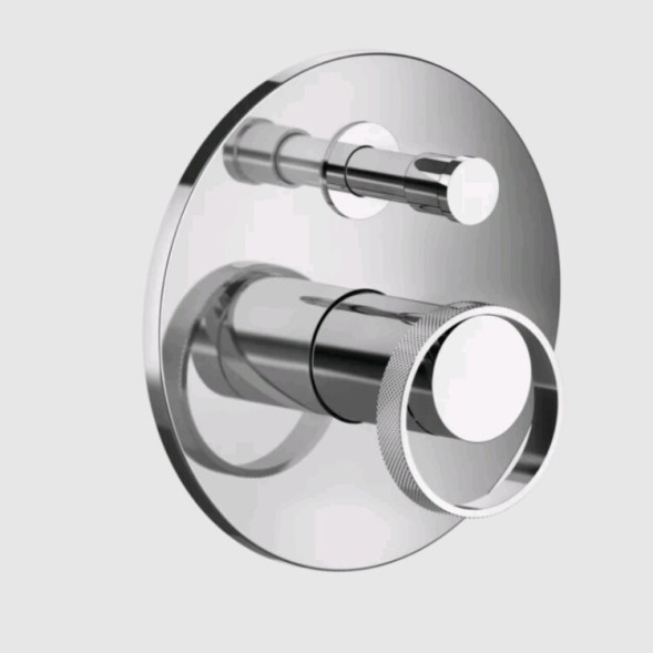 Gessi Смеситель для душа, Anello, на 2 потребителя, цвет хром 63377#031