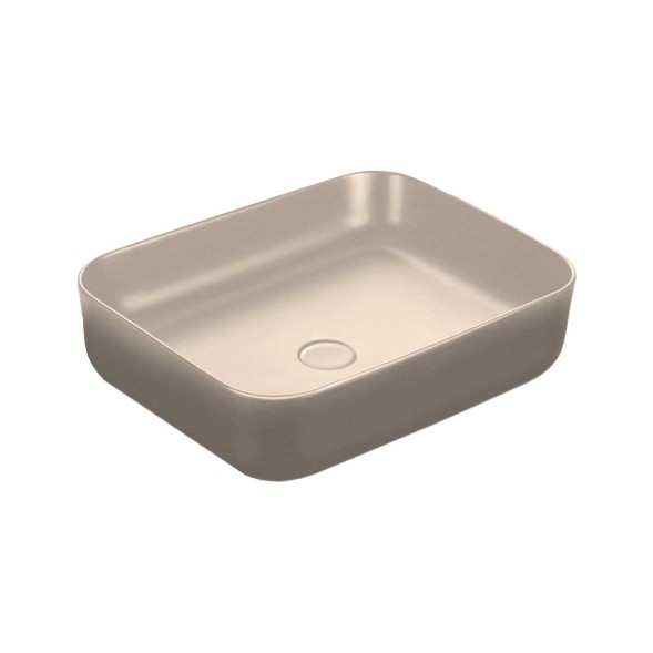 Vincea Раковина керамическая  VBS-105MC, 500*390*130, накладная, цвет капучино матовый
