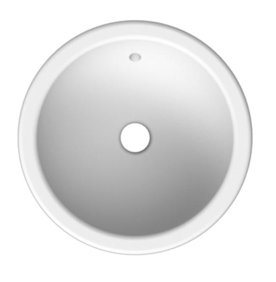Раковина Scarabeo LAVABI D’ARREDO встраиваемая сверху с переливом без отверстий цвет белый 8021