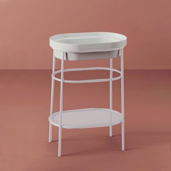 Раковина Artceram Fuori Scala полувстраиваемая без отверстий цвет белый TFL033 01 00