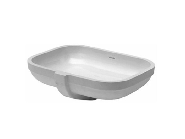 Duravit Раковина, Happy D.2, шгв 480*345*170, отверстия для смесителя-отсутствуют, цвет белый 0457480000