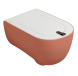 Унитаз Artceram The One подвесной безободковый цвет Rosso corallo THV001 14 00