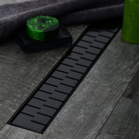 Paini Душевой лоток Medium 550 мм, черный матовый