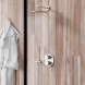 Paini 78PWSET26911SH Комплект для душа Кокс на 2 потребителя, с верхним душем и душ. гарнитуром, встраиваемый, брашированный никель