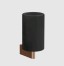 Gessi Стакан, Origini, шгв 75*105*160, цвет чёрный#брашированный никель 66408#149