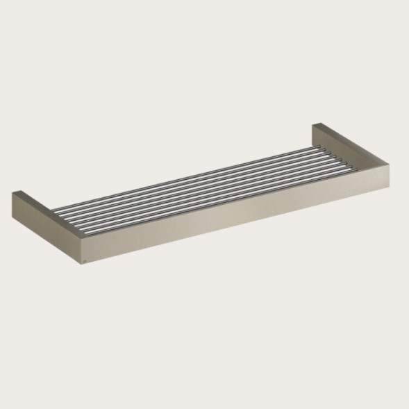 Gessi Полочка для душевых полотенец, Rettangolo, цвет медь брашированная  20950#708