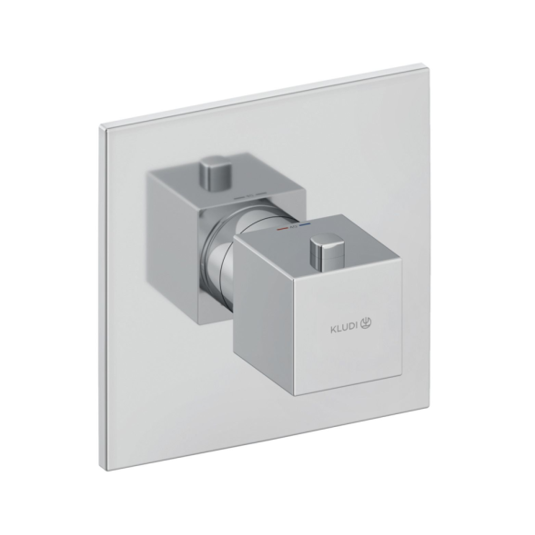 Термостат KLUDI DECUS 547390575 для ванны и душа центральный встраиваемый внешняя часть