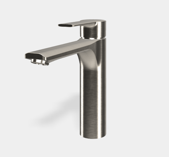 Смеситель для раковины, Fima Carlo Frattini, Mast, цвет-брашированный никель F3131LSN