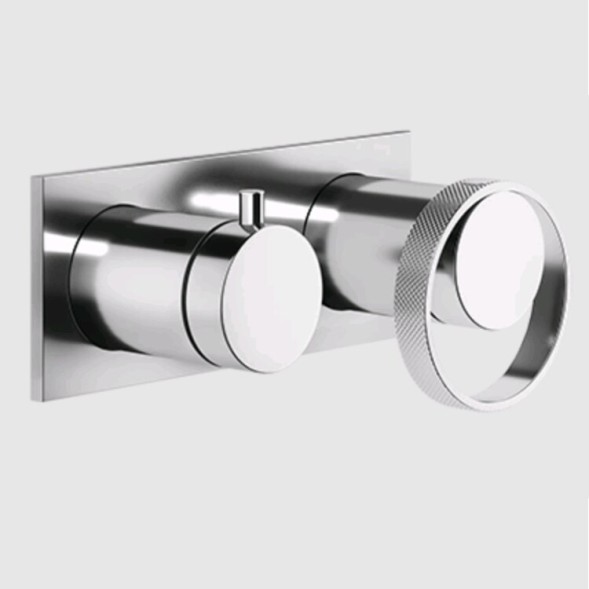 Gessi Смеситель для душа, Anello, на 2 потребителя, цвет хром 63379#031