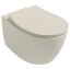 Унитаз ISVEA Sentimenti Neo подвесной ШГВ 363*510*400 цвет слоновая кость матовый 10AR02010-2K