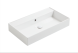 Раковина SIMAS AGILE подвесная или накладная без отверстия цвет белый AG81.0