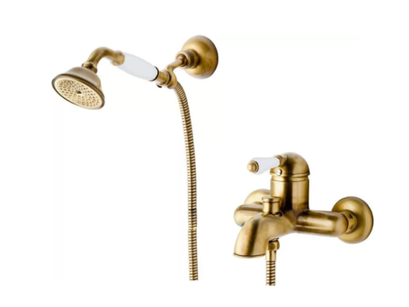 Nicolazzi Смеситель для ванны и душа P.M.Blanc 3401 BZ 76 цвет бронза