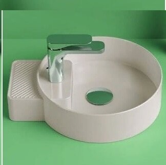 Раковина Artceram Cartesio накладная  c одним отверстием цвет белый  CAL004 01 00