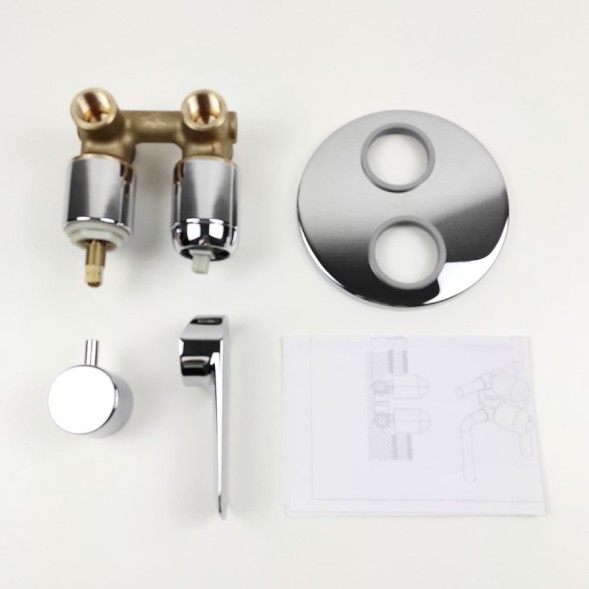 Paini 09CR6911 Смеситель для душа Нове встраиваемый c дивертором, хром