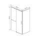 Vincea Душевой уголок Слим Софт (Slim Soft) VSR-1SS1015CL, 1500*1000, хром, стекло прозрачное