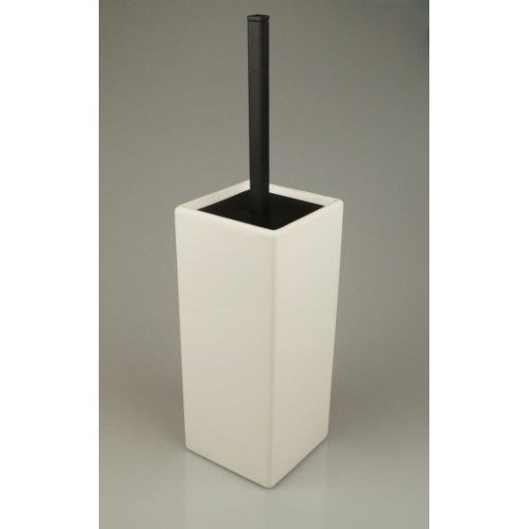 Stil Haus Urania, настенный керамический ёрш, цвет чёрный матовый - белая керамика