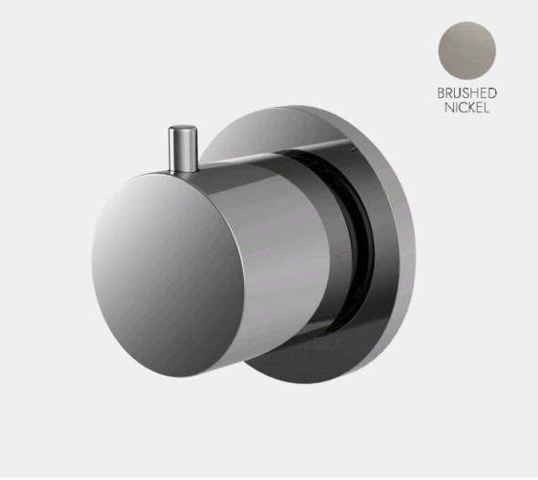 Вентиль, Fima Carlo Frattini, Flo', переключающий (дивертор), 1/2", цвет-никель брашированныйF3233N2SN