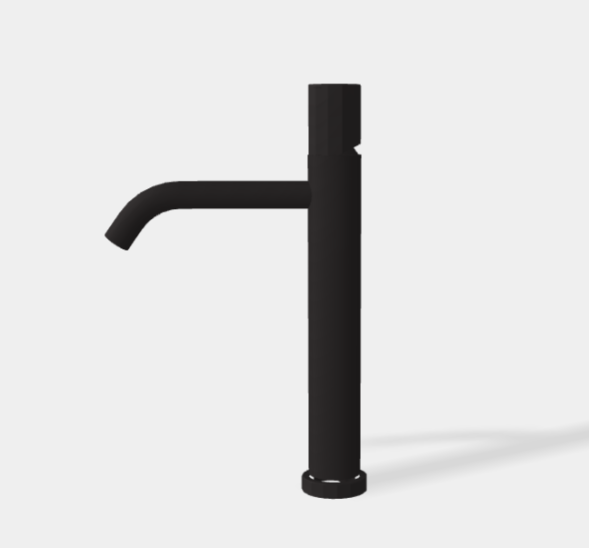 Смеситель для раковины, Fima Carlo Frattini, Spillo Tech, V COLLECTION, цвет-черный матовый F3031TLXSVNS