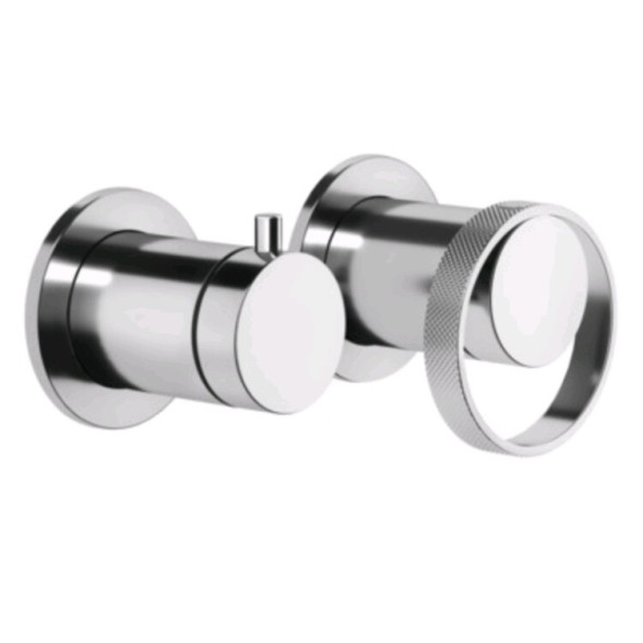 Gessi Смеситель для душа, Anello, на 2 потребителя, цвет хром 63380#031